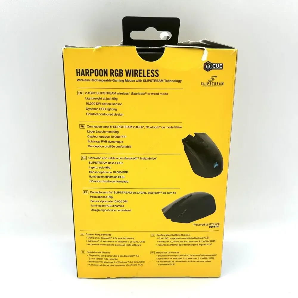 CORSAIR - HARPOON RGB Wireless Optical Gaming Mouse with Bluetooth - Wireless